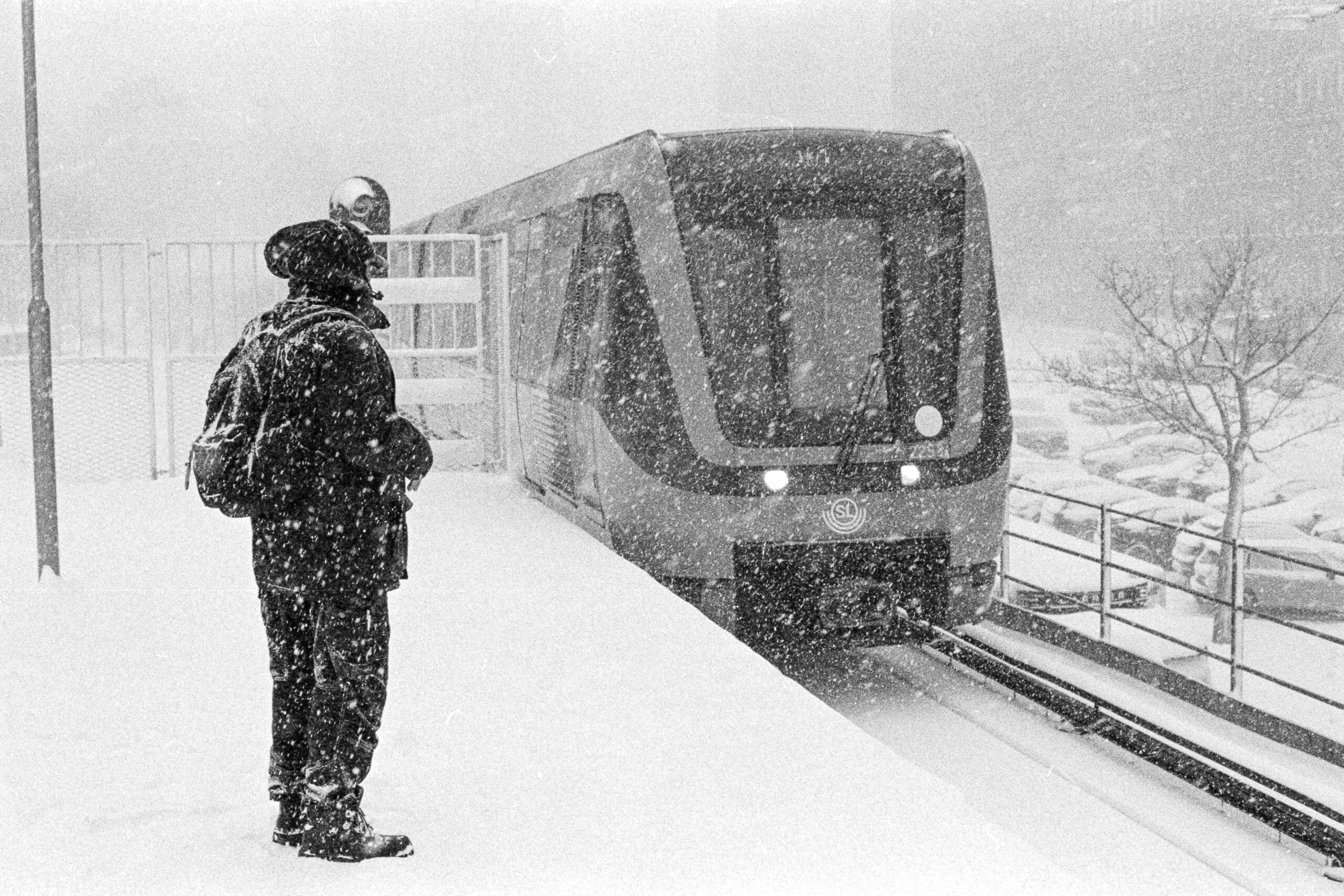 Snowy Subway
